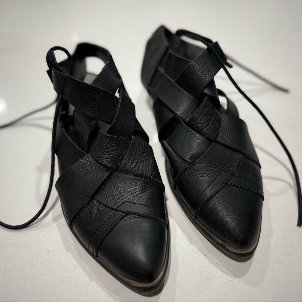 Free People Destino Woven Flat